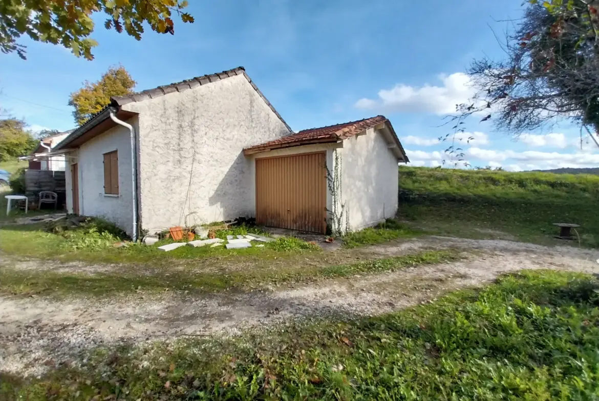 Ensemble de 2 Habitaitons de Plain-Pied au Calme près de Ribérac 