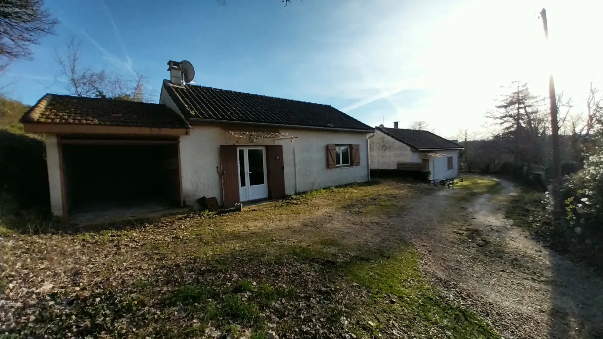 Ensemble de 2 Habitaitons de Plain-Pied au Calme près de Ribérac 