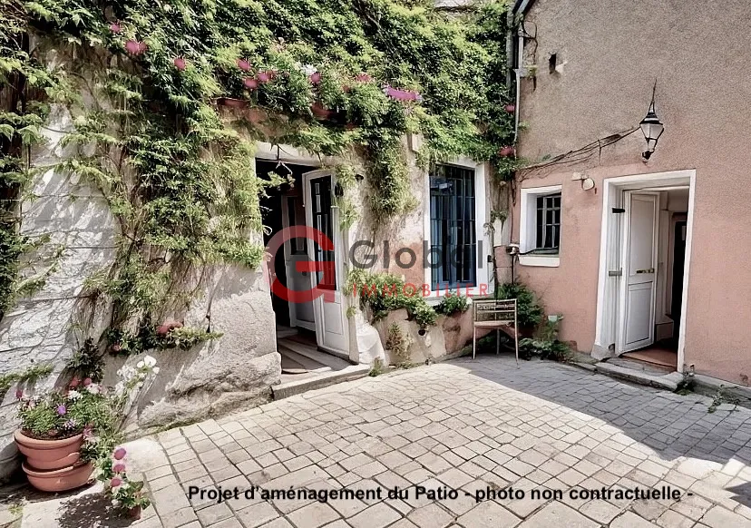 Maison de maître en pierre avec garage à Montouliers - 284 000€ 