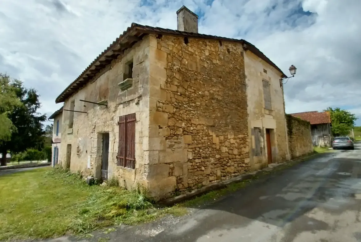 Propriété en Pierre à Restaurer dans le Périgord Vert 