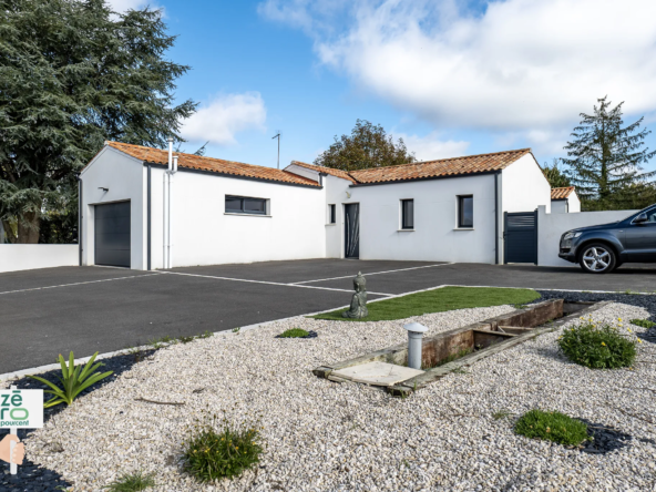 Maison plain-pied 3 chambres à Péault à vendre