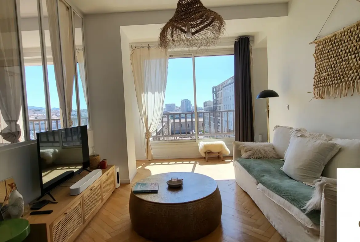 Superbe Appartement avec Vue sur Mer au Vieux Port de Marseille 