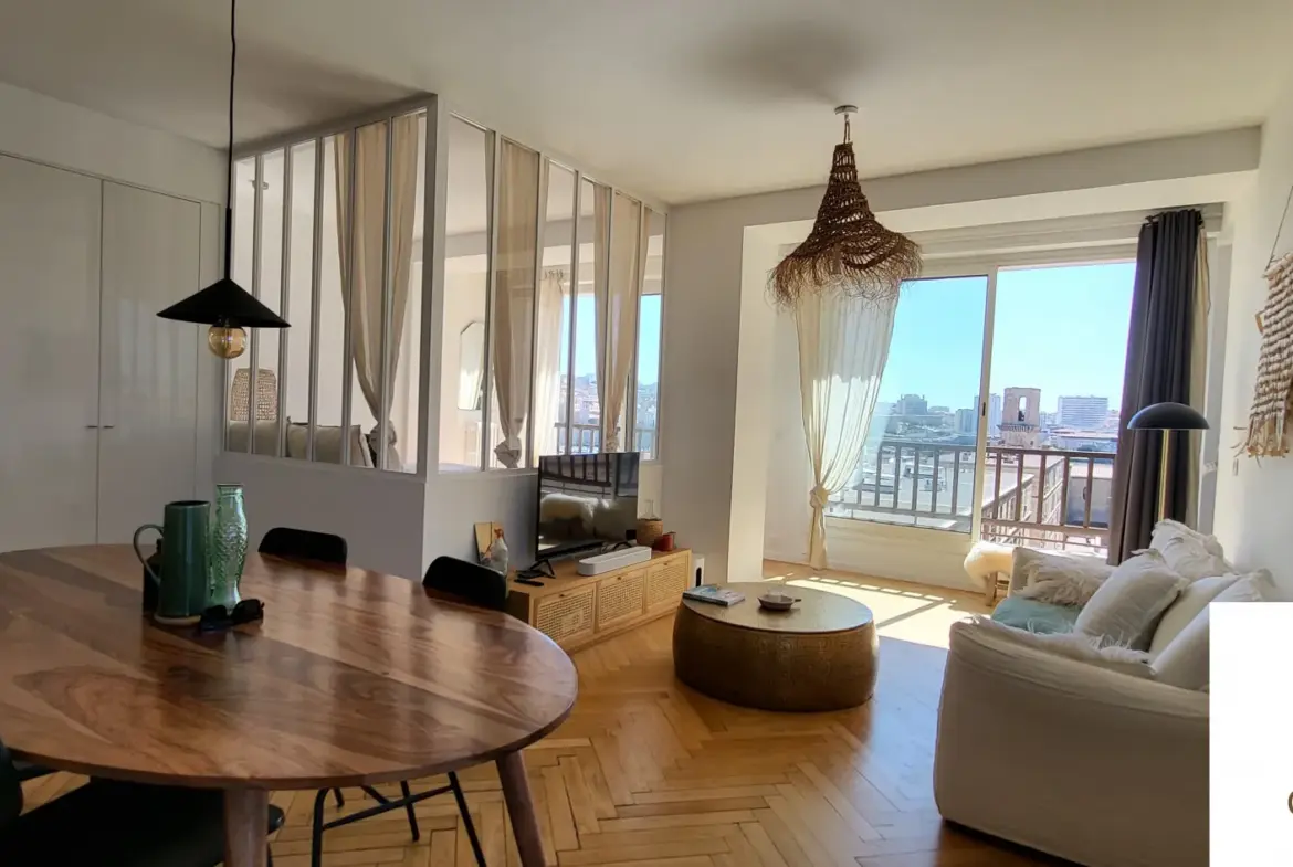 Superbe Appartement avec Vue sur Mer au Vieux Port de Marseille 