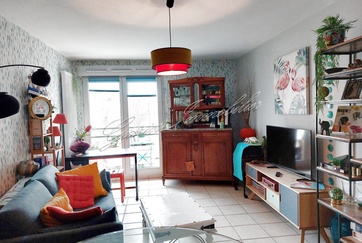 À vendre : Appartement T2 de 51.37 m² à Dijon, avec terrasse 