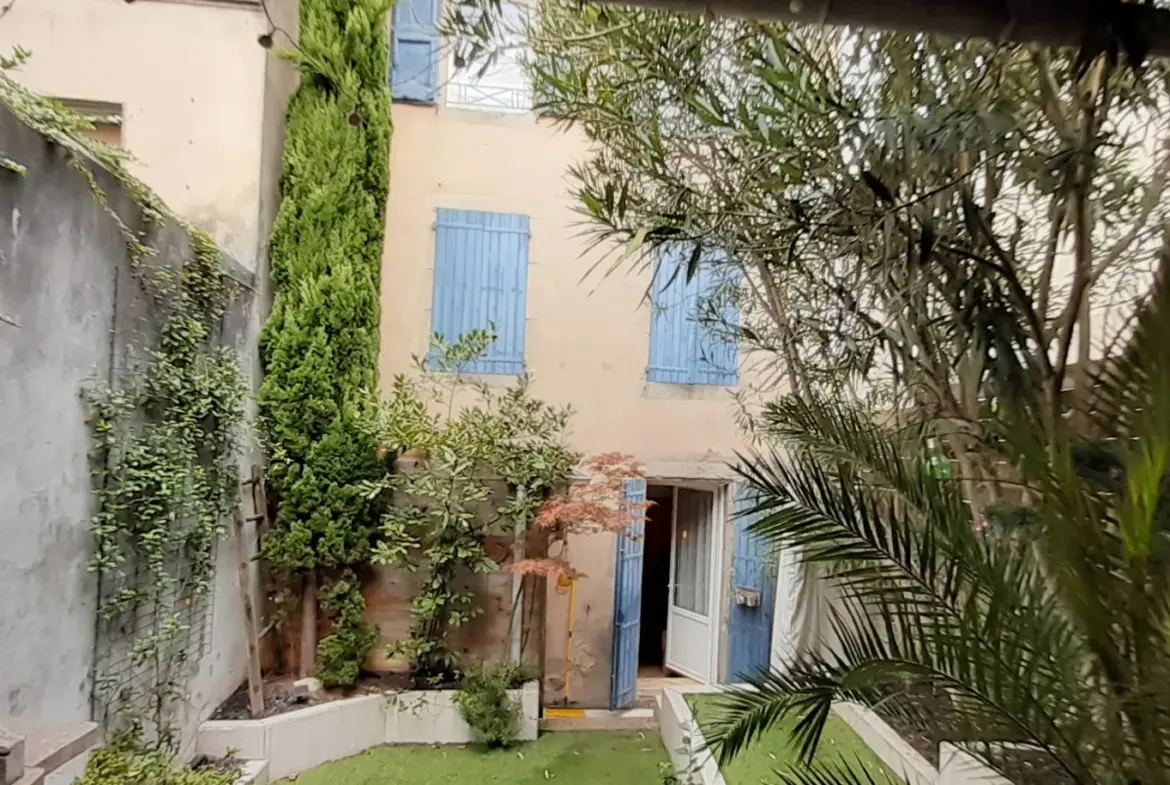 Maison rénovée au centre de Mazamet avec jardin et dépendance 