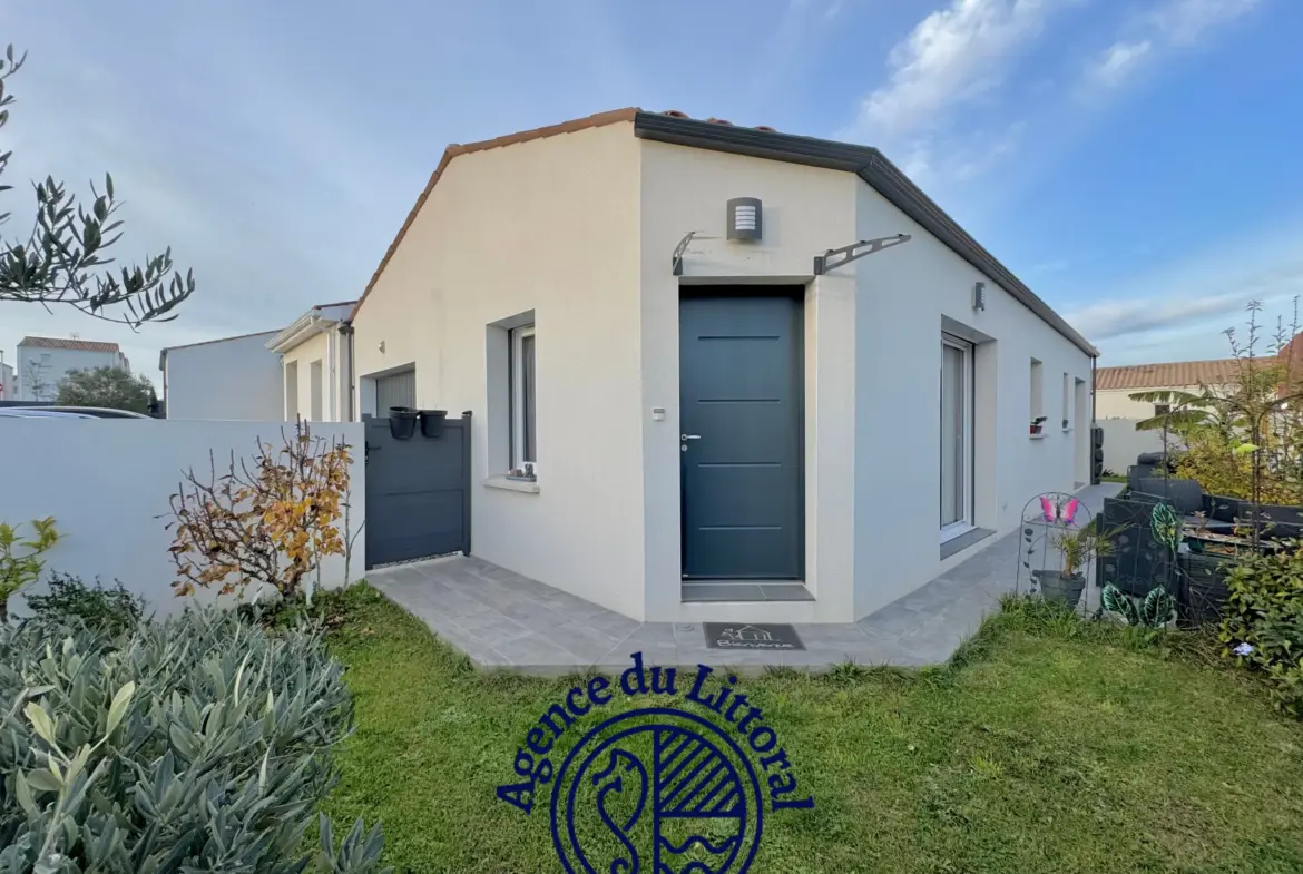 Maison contemporaine de plain-pied à Meschers-sur-Gironde 