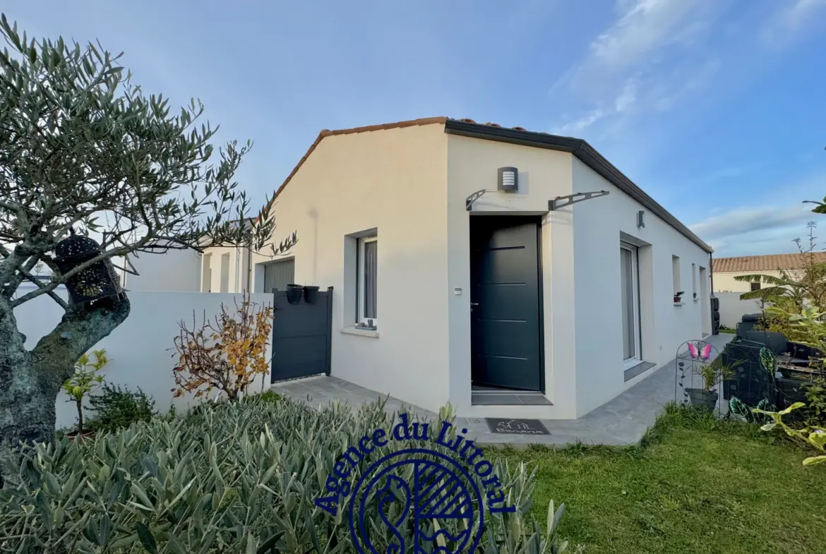 Maison contemporaine de plain-pied à Meschers-sur-Gironde 