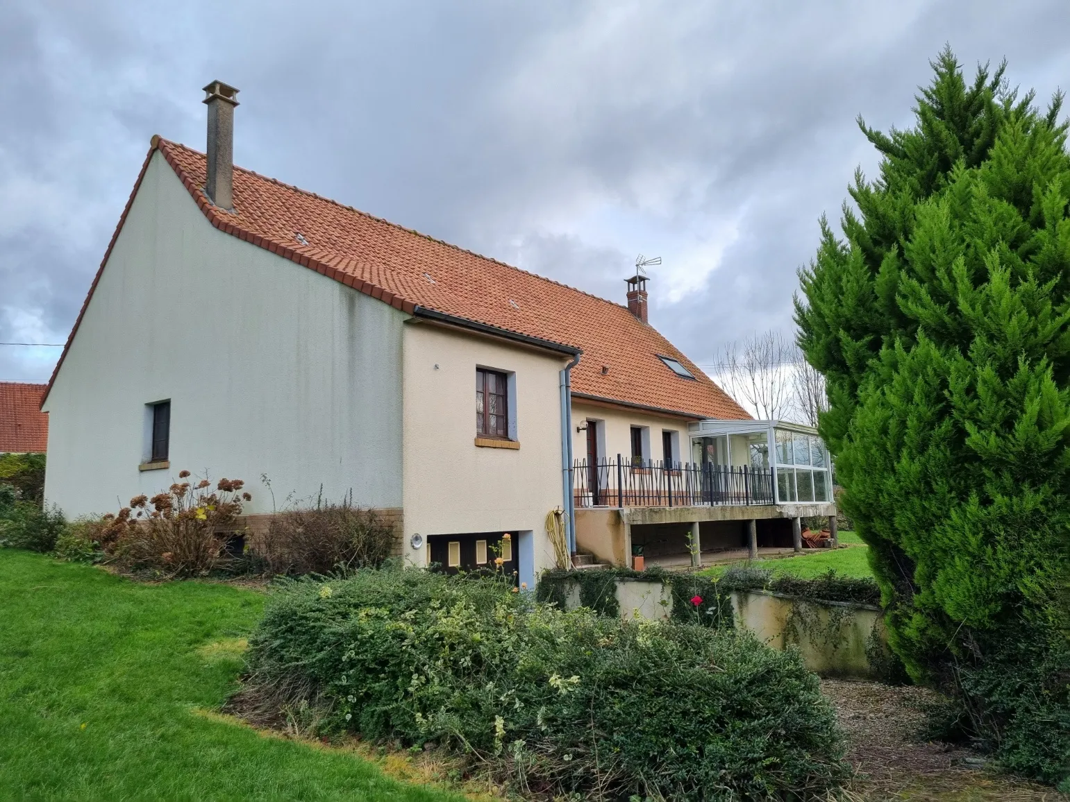 Maison individuelle à Fiennes sur grand terrain avec vue imprenable 