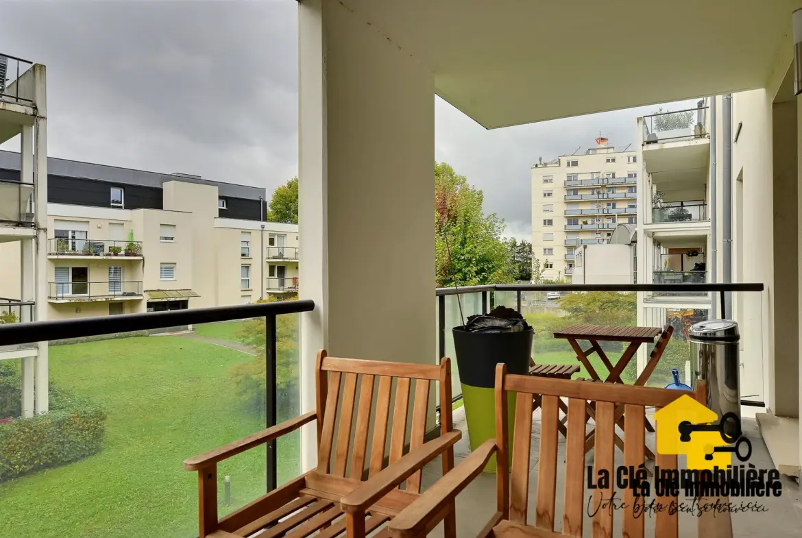 À vendre : Magnifique appartement F3 à Huningue 