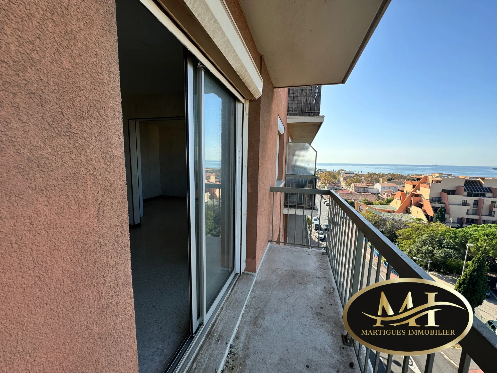 À vendre - Appartement Type 3 avec vue mer à Port-de-Bouc 