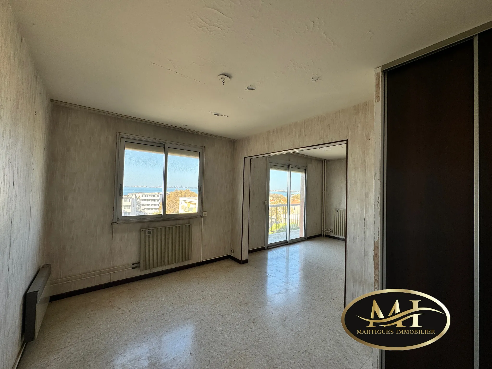 À vendre - Appartement Type 3 avec vue mer à Port-de-Bouc 