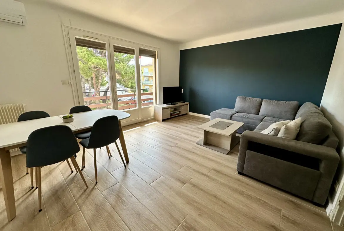 Appartement T3 rénové à vendre à Narbonne 