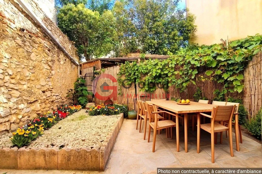 Vente d'un rez-de-chaussée de maison 3 pièces à Lançon-Provence 