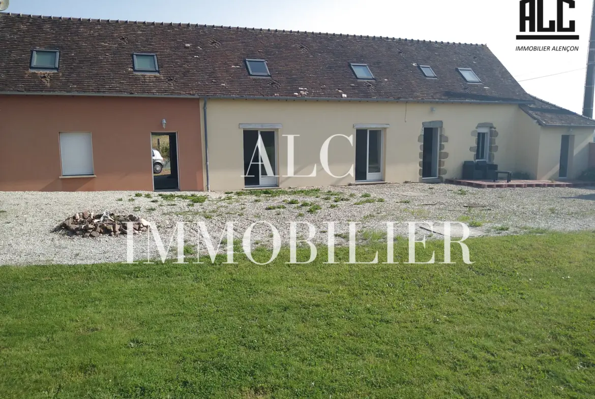 Maison de 153.48 m² Habitable aux Portes des Alpes Mancelles à Vendre 