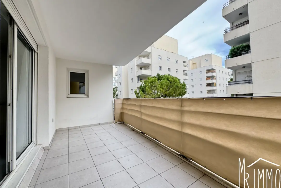 Appartement T2 avec terrasse et parking à Montpellier - Rives-du-Lez 