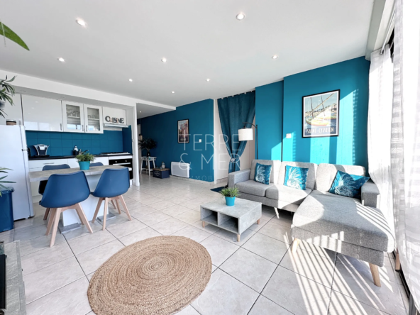 À vendre : Appartement rénové 3 pièces à Saint-Cyprien Plage