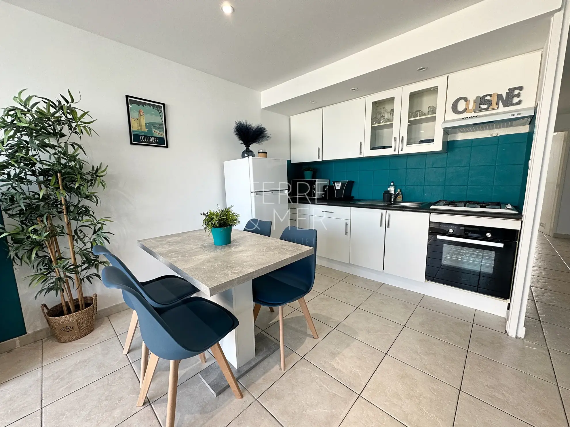 À vendre : Appartement rénové 3 pièces à Saint-Cyprien Plage 