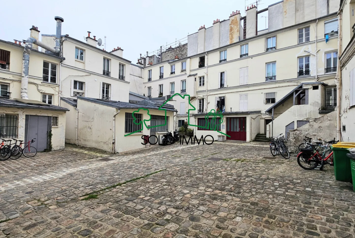 À vendre : Appartement T2 lumineux à Paris - Marx Dormoy 