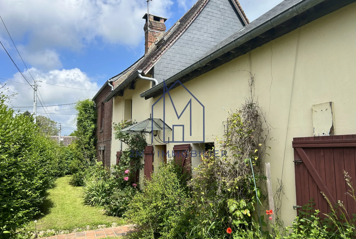 Maison de campagne 3 chambres à Osmoy-Saint-Valery, proche Neufchâtel-en-Bray 