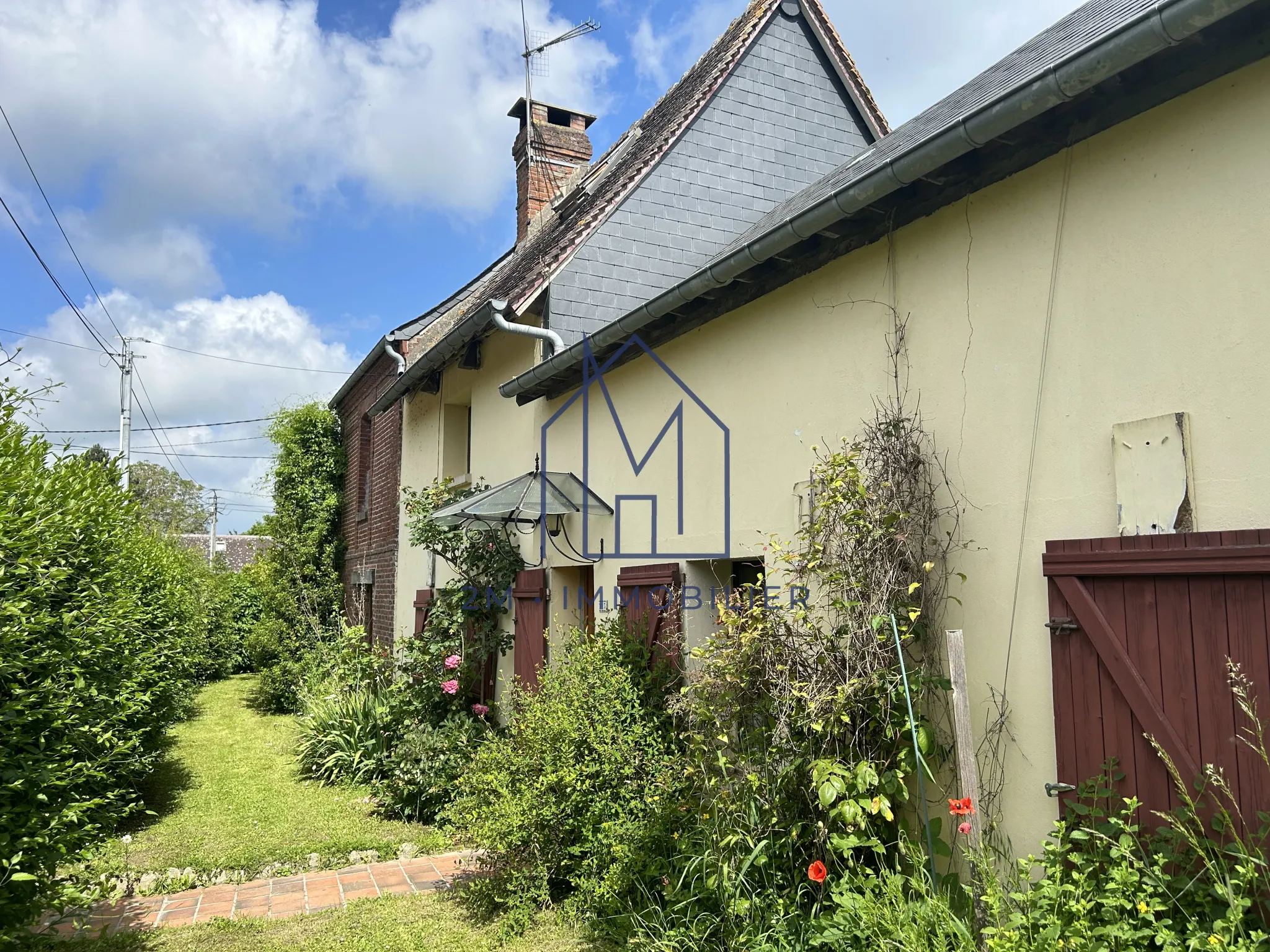 Maison de campagne 3 chambres à Osmoy-Saint-Valery, proche Neufchâtel-en-Bray 