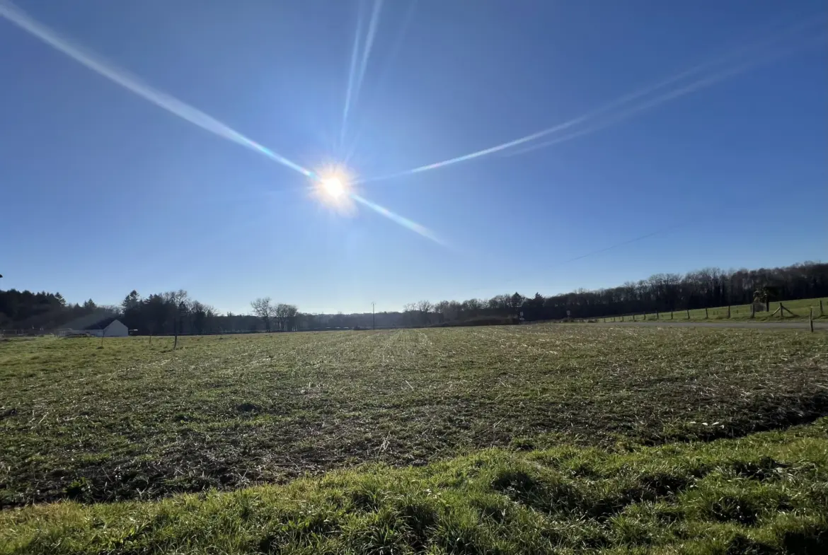 Terrain à bâtir calme de 2176 m² à Seilhac en Corrèze 