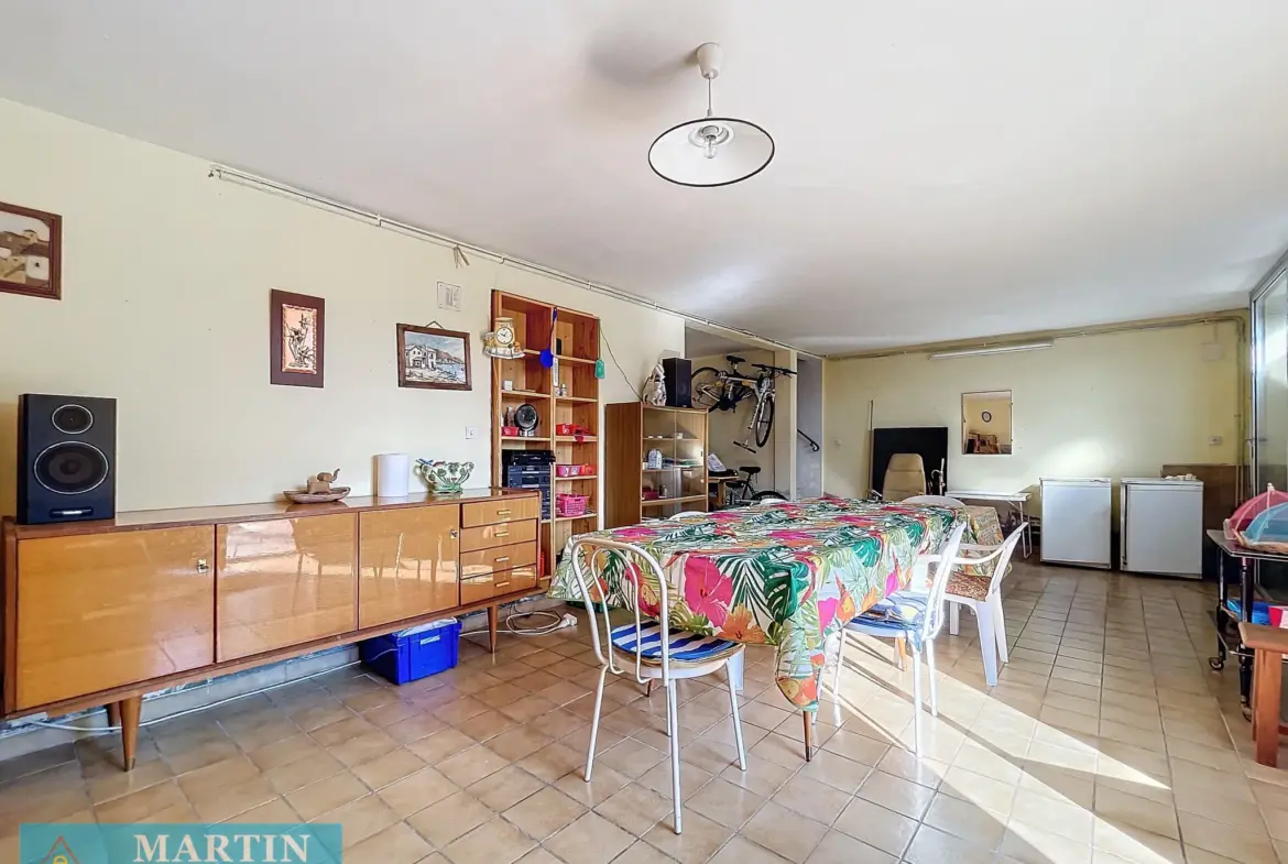 A vendre : Villa lumineuse 3 faces à Céret avec jardin 