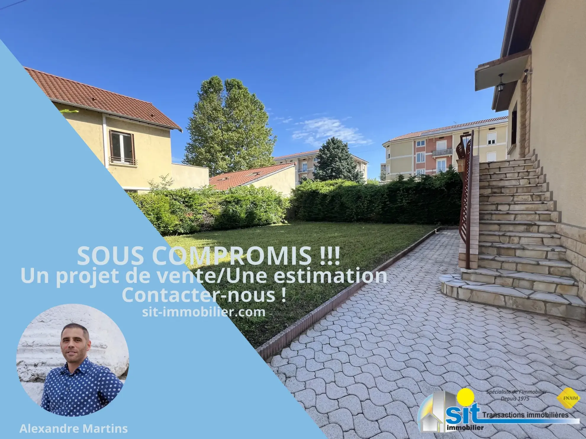 À vendre : Maison de ville à Vienne, quartier de l'Isle, 108 m² 