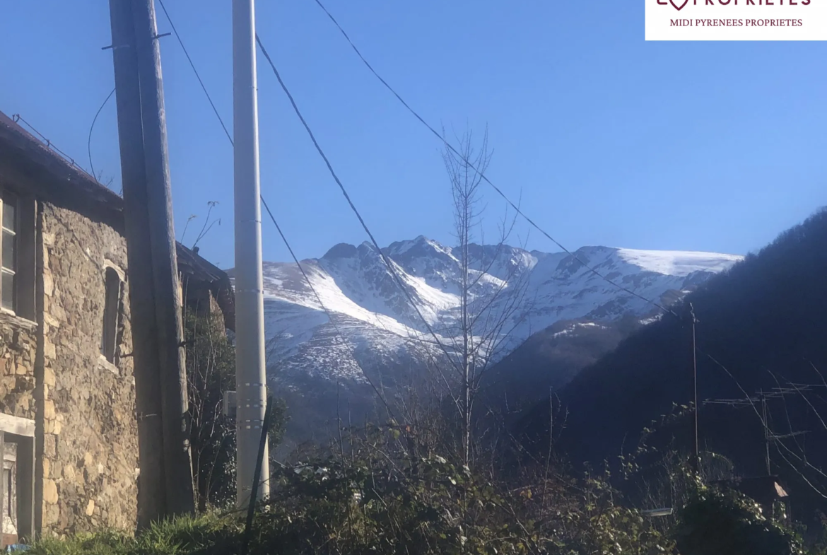 Maison de montagne avec vues panoramiques à Massat 