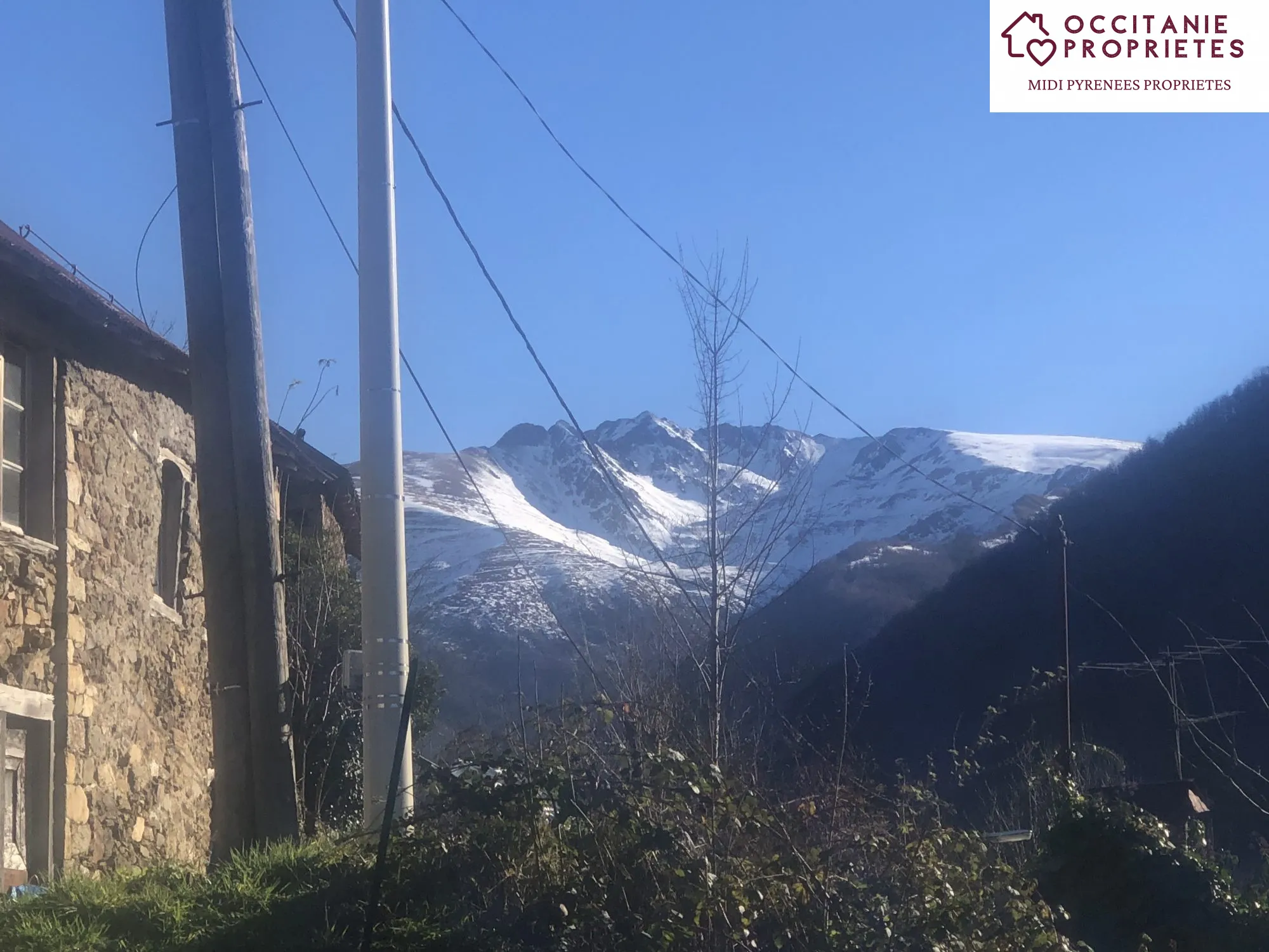 Maison de montagne avec vues panoramiques à Massat 