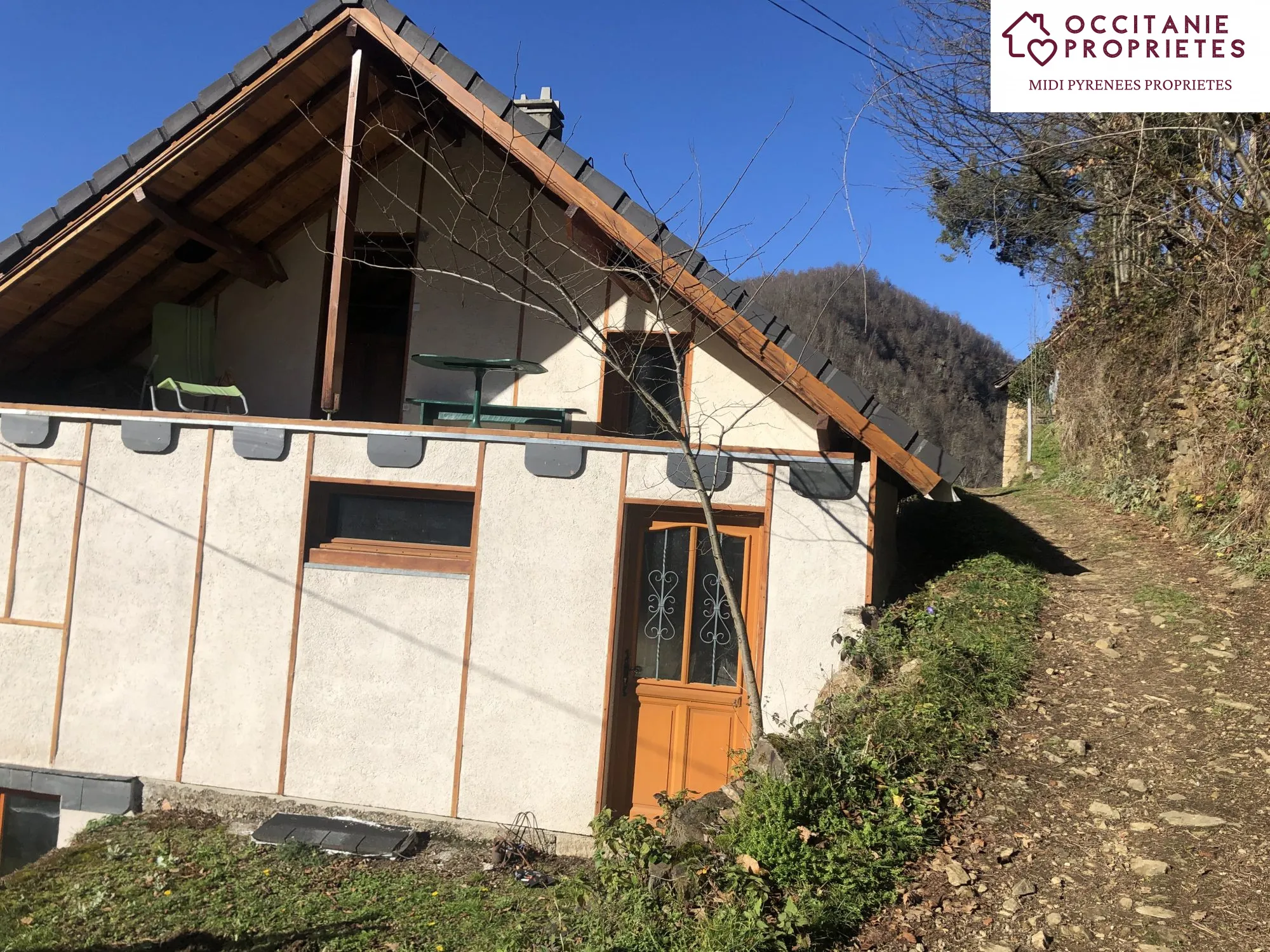 Maison de montagne avec vues panoramiques à Massat 