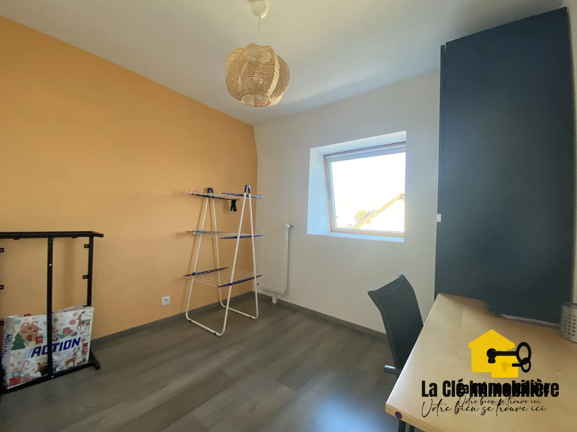 Appartement lumineux 2 chambres au dernier étage à Kembs 