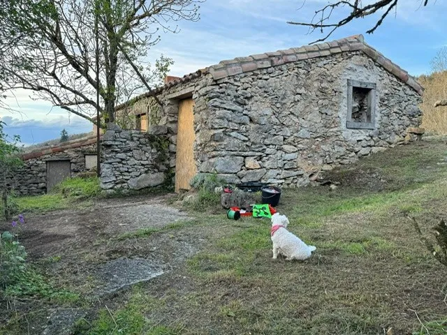 Vente d'une ancienne bergerie avec jardin à Villardebelle 