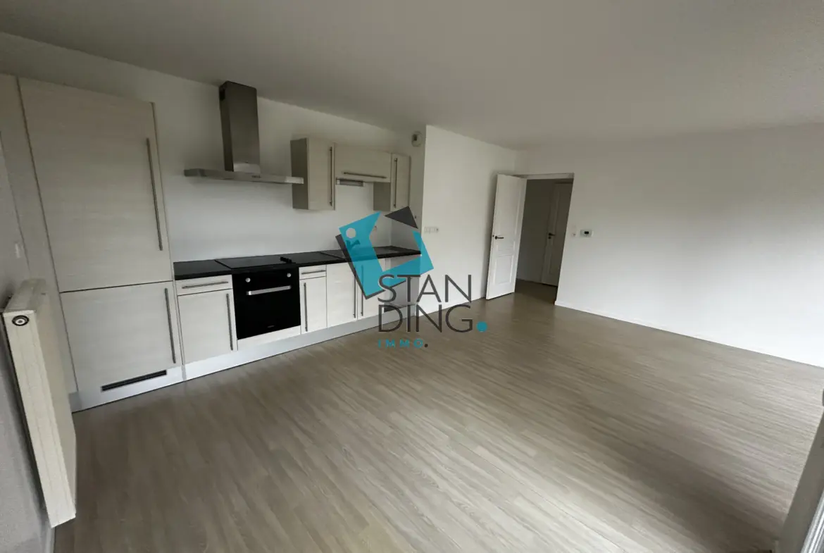 Appartement BBC 64 m² à Loos, 4 min de Lille avec jardin 