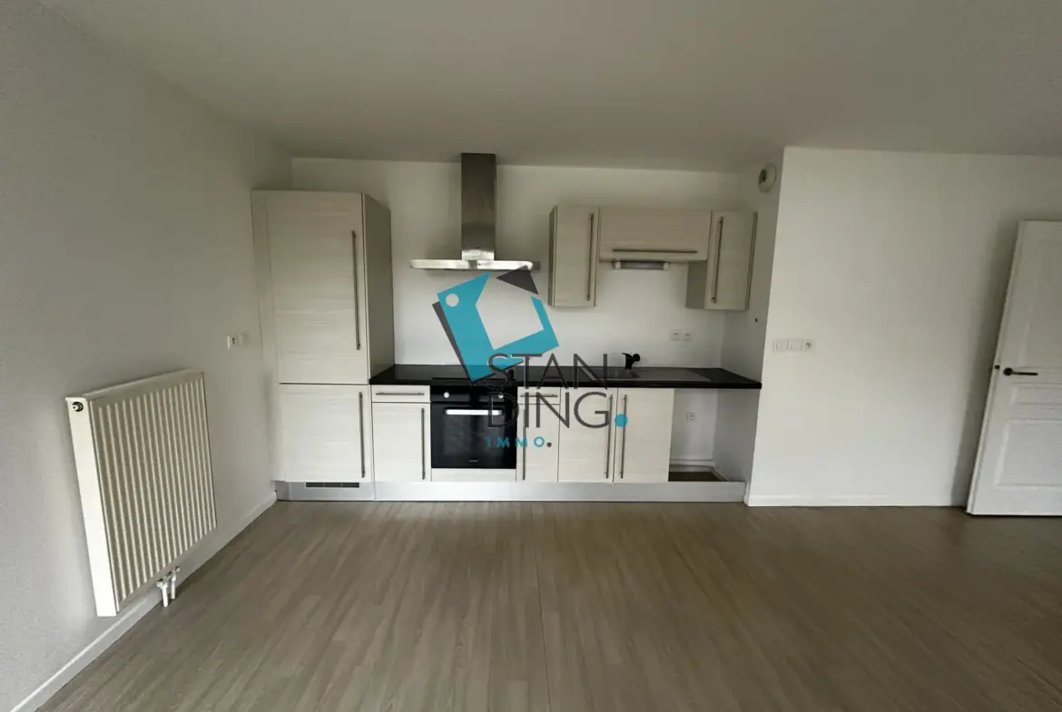 Appartement BBC 64 m² à Loos, 4 min de Lille avec jardin 