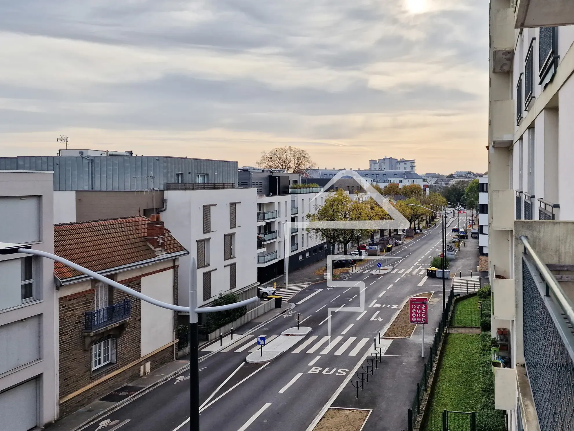 Nantes - Grand T3 lumineux avec balcon dans le quartier Tortière 