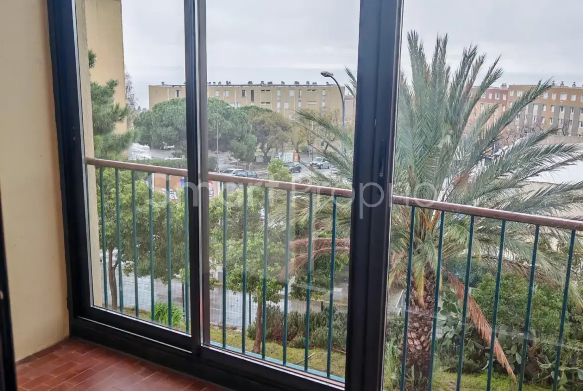 Appartement T3 avec vue mer à vendre à Bastia Sud - 192500 € 