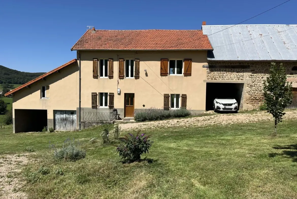 Teilhet - Maison rénovée avec vues sur la vallée à vendre 