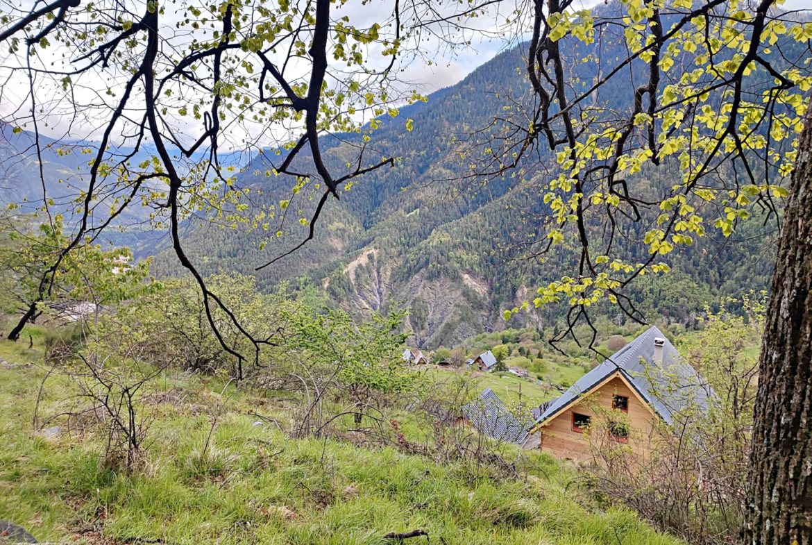 Terrain Constructible de 1397 m2 à Venanson avec Vue Panoramique 