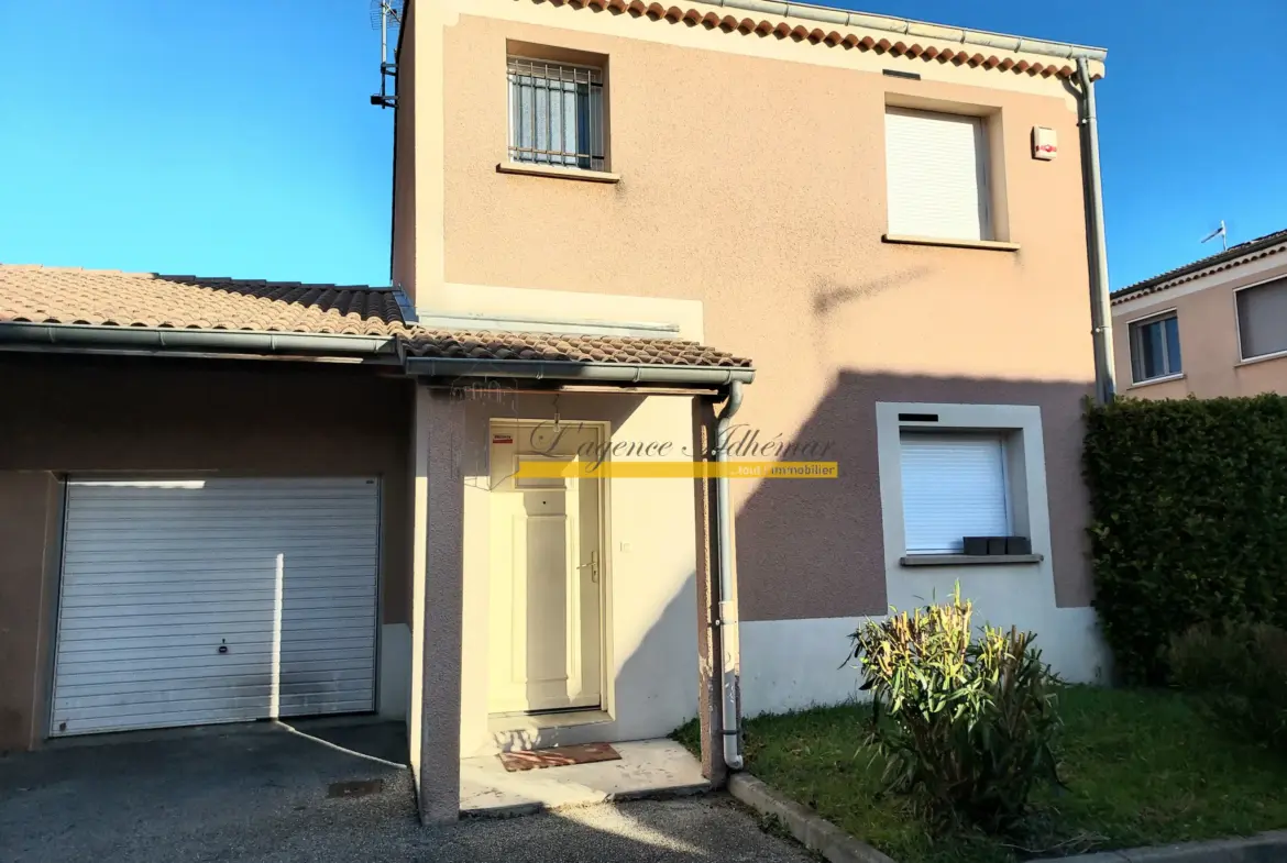 Maison à vendre à Montélimar - 79m2 - 4 pièces 