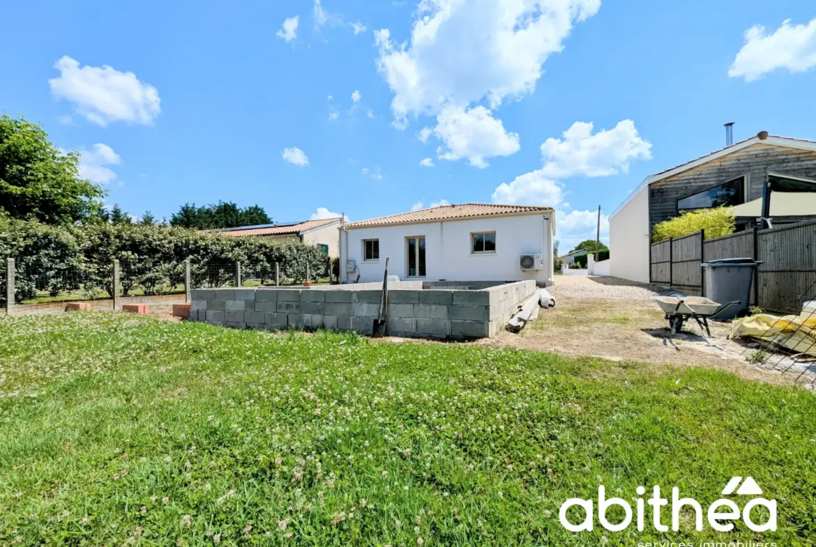 Maison récente de plain-pied à Marsas avec terrain de 678 m2 