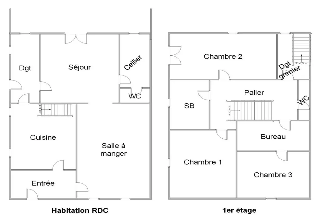 Immeuble à rénover de 126 m² à Bazas 