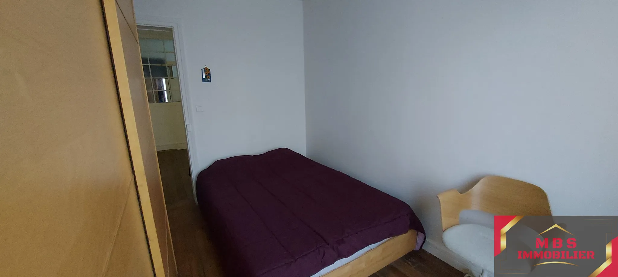 T2 lumineux à vendre à Paris 12ème, 28m² au dernier étage 