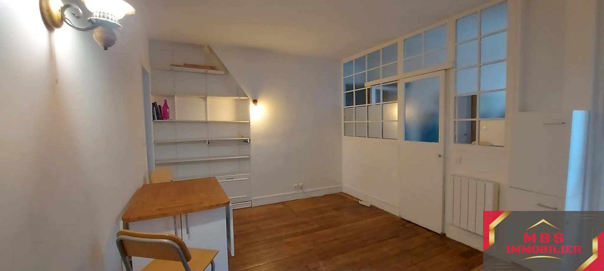 T2 lumineux à vendre à Paris 12ème, 28m² au dernier étage 