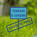 Terrain constructible à Saint Pardoux la Rivière de 2 200 m²