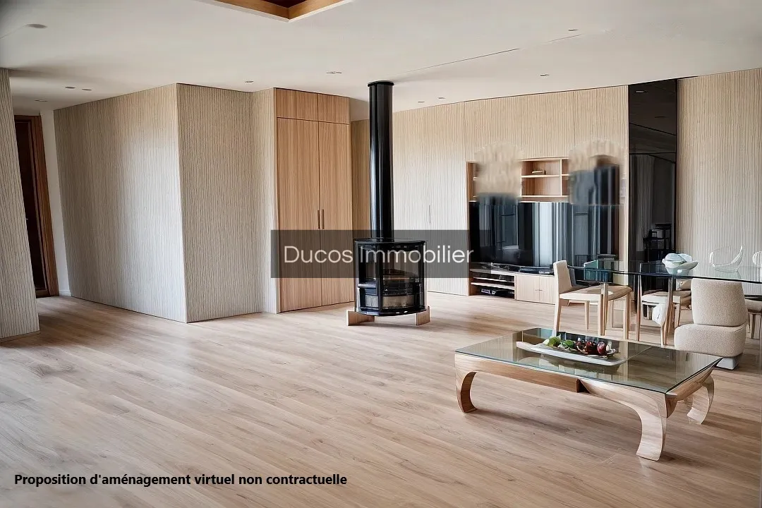 Maison à rénover à Beaupuy sur terrain de 2446 m² avec piscine 