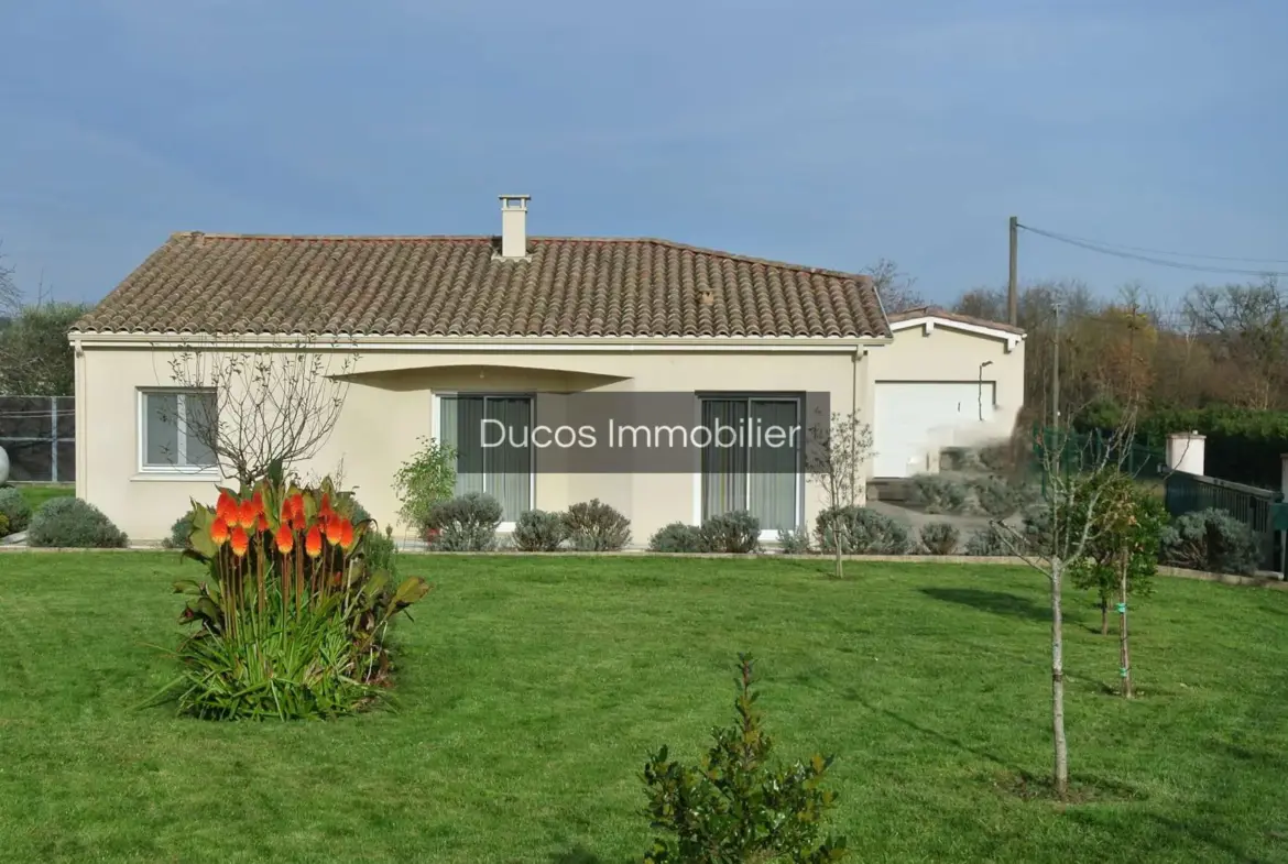 Maison à vendre à Beaupuy, 4 chambres, jardin et terrasse 