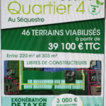 Terrains constructibles près d'Albi à partir de 39 100 €