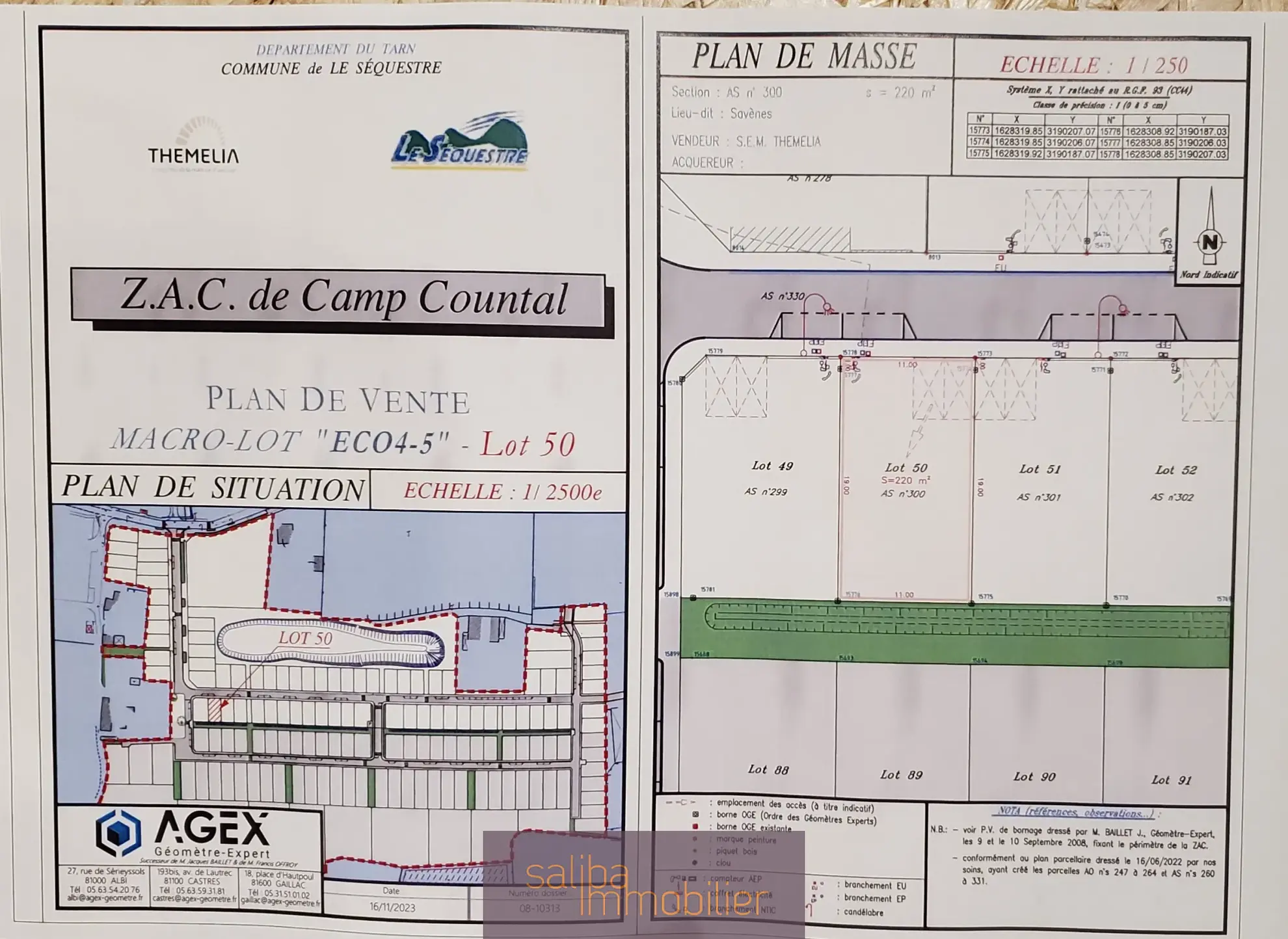 Terrains constructibles près d'Albi à partir de 39 100 € 