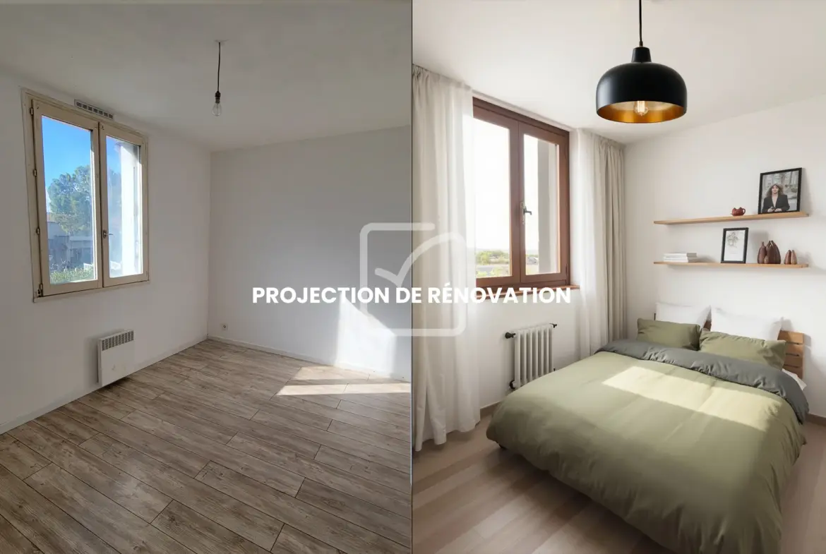 Maison T4 avec jardin à Loriol sur Drôme - 209,000€ 