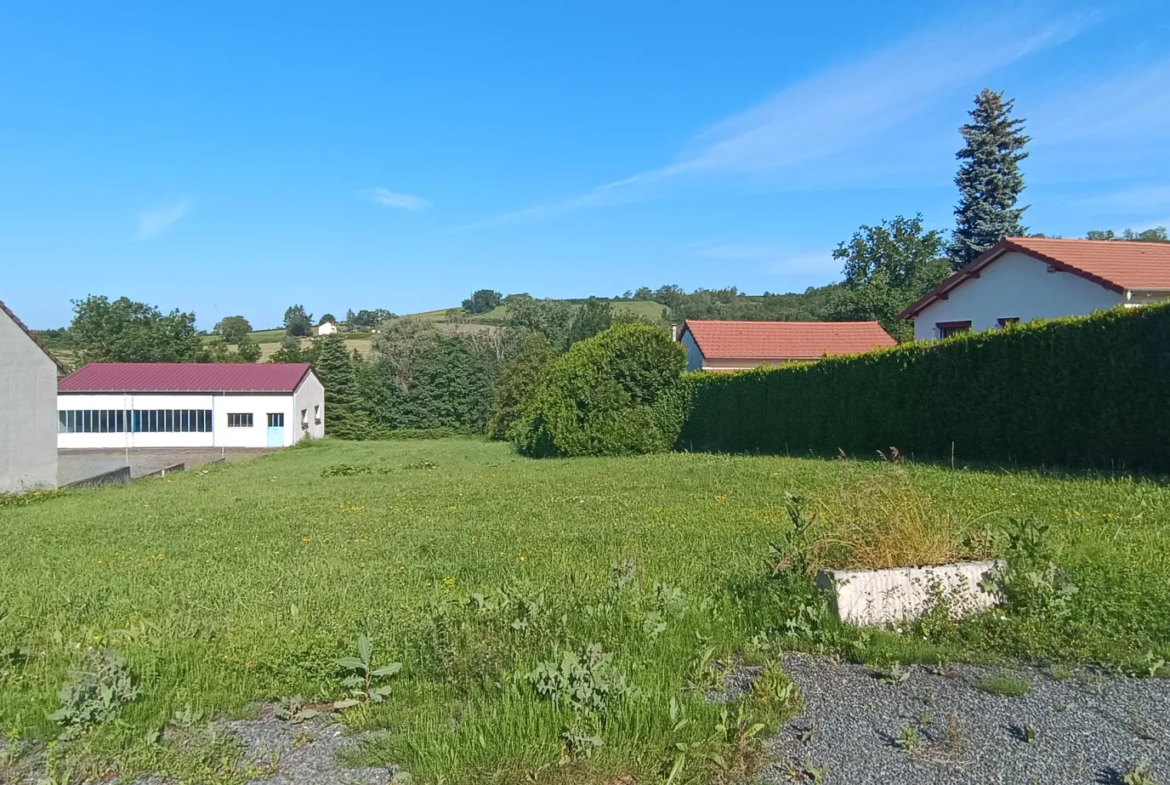 Terrain constructible de 1000 m² en vente à Cusset 